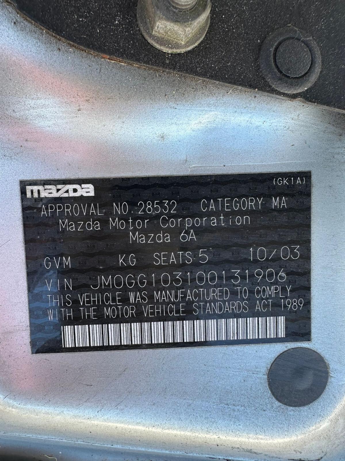 View Auto part A/C Condenser Mazda 6 2003