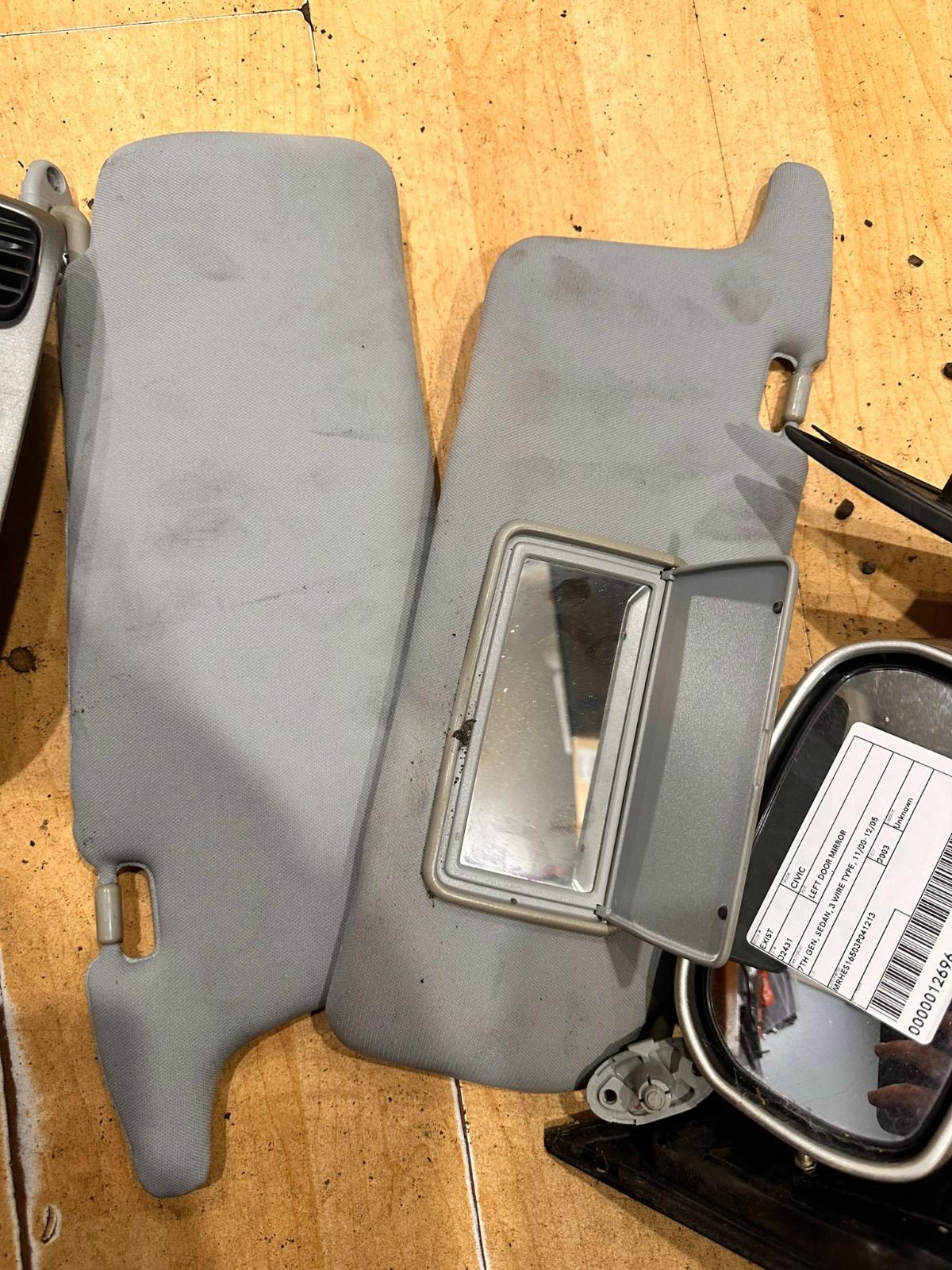 2003 Honda Civic Sunvisor View Auto part Sunvisor Honda Civic 2003